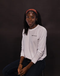Women's LH Simply Jesus White LS Tee image 0