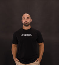Reach the Lost Black Tee image 0