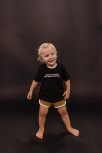 Youth LH Reach the Lost Black Tee image 1